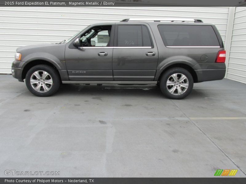 Magnetic Metallic / Ebony 2015 Ford Expedition EL Platinum