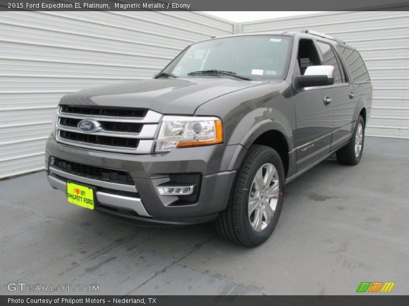 Magnetic Metallic / Ebony 2015 Ford Expedition EL Platinum
