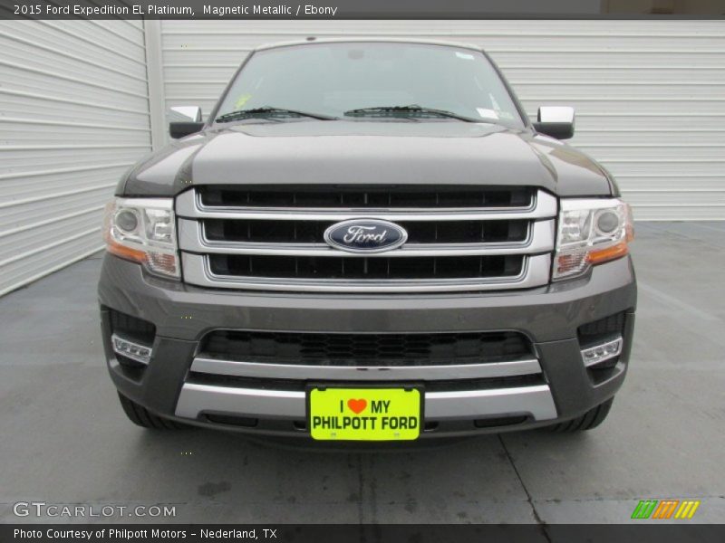 Magnetic Metallic / Ebony 2015 Ford Expedition EL Platinum