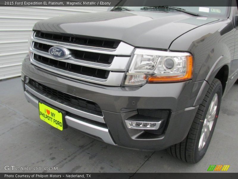 Magnetic Metallic / Ebony 2015 Ford Expedition EL Platinum
