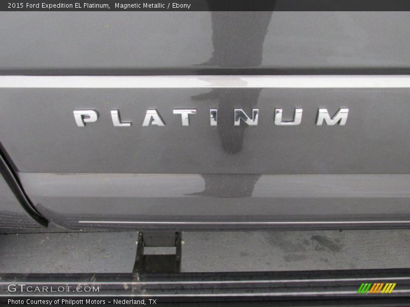 Magnetic Metallic / Ebony 2015 Ford Expedition EL Platinum