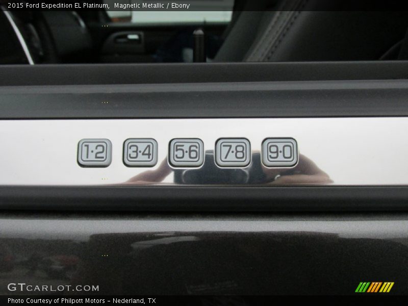 Magnetic Metallic / Ebony 2015 Ford Expedition EL Platinum