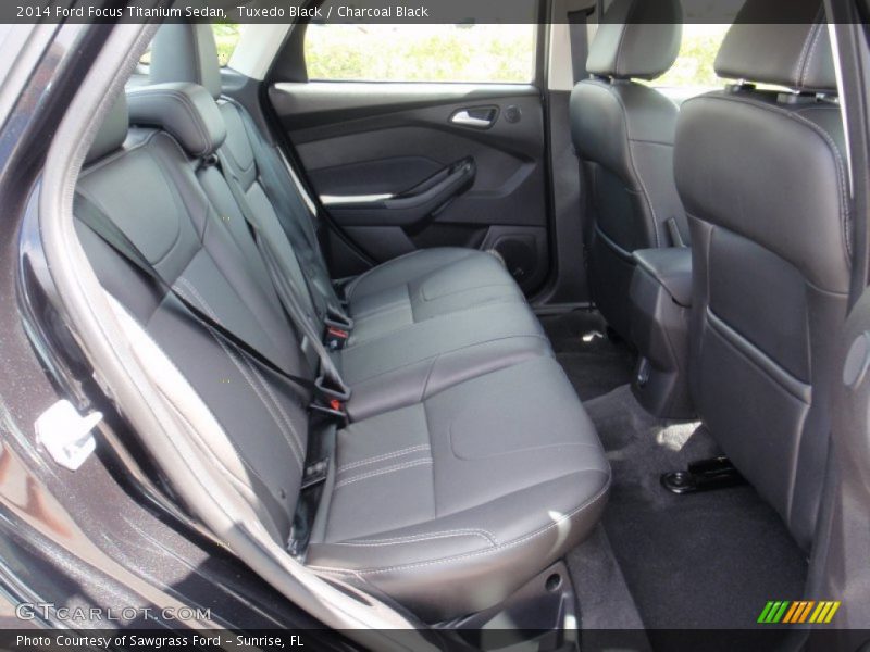 Tuxedo Black / Charcoal Black 2014 Ford Focus Titanium Sedan