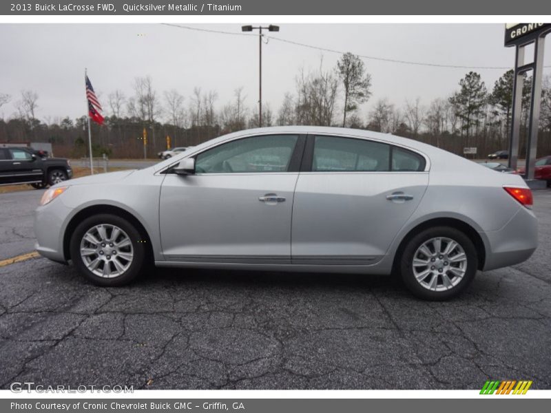 Quicksilver Metallic / Titanium 2013 Buick LaCrosse FWD