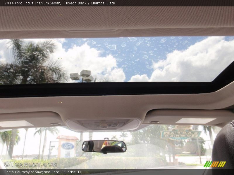 Tuxedo Black / Charcoal Black 2014 Ford Focus Titanium Sedan