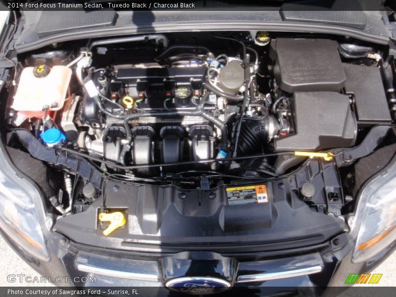 Tuxedo Black / Charcoal Black 2014 Ford Focus Titanium Sedan