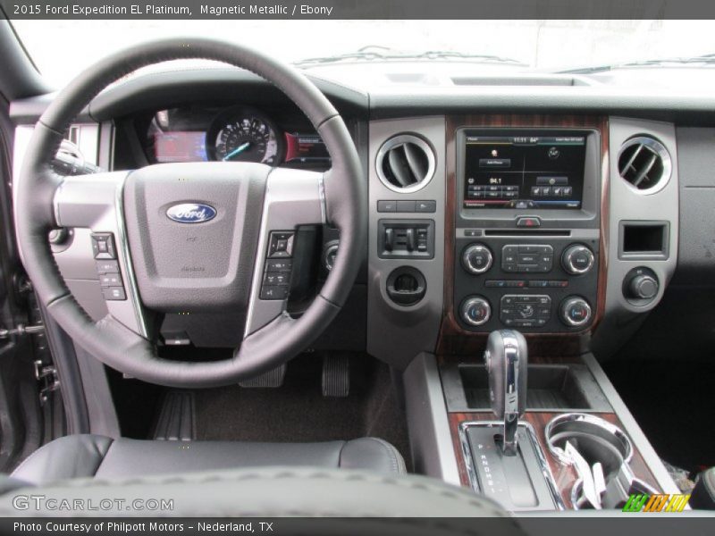 Dashboard of 2015 Expedition EL Platinum