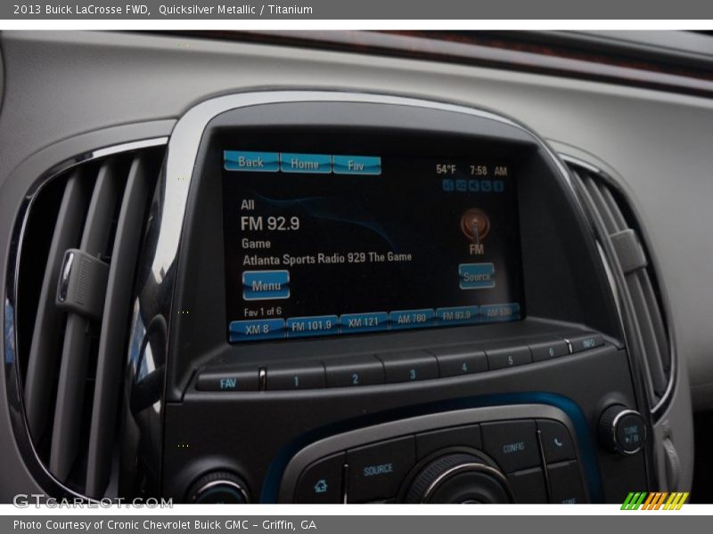 Quicksilver Metallic / Titanium 2013 Buick LaCrosse FWD