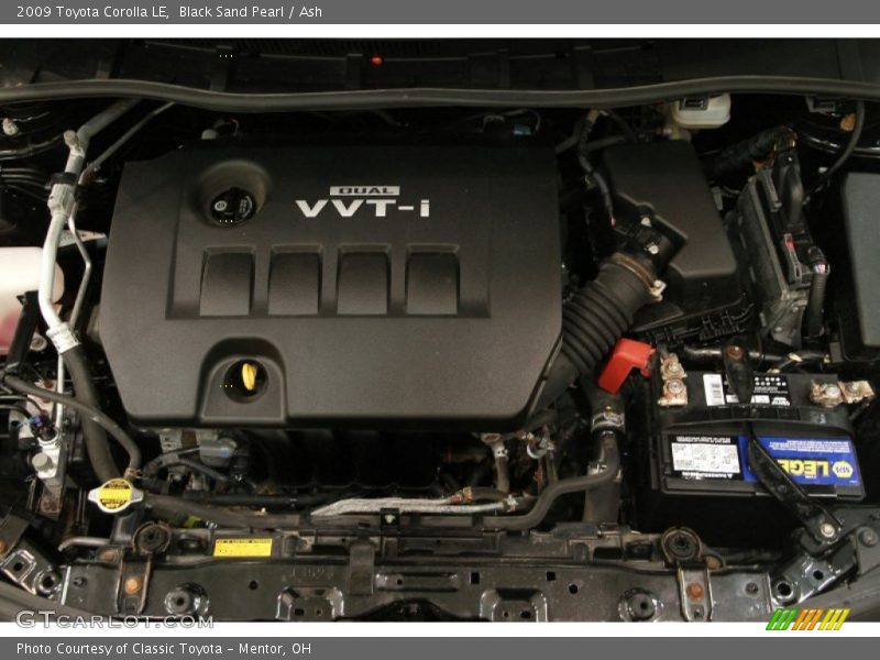  2009 Corolla LE Engine - 1.8 Liter DOHC 16-Valve VVT-i Inline 4 Cylinder