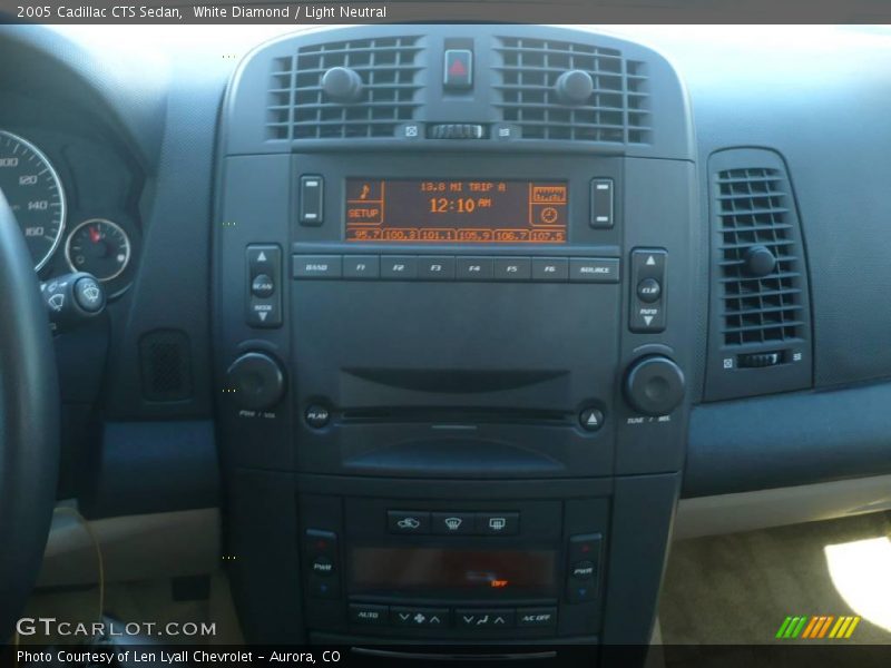 White Diamond / Light Neutral 2005 Cadillac CTS Sedan