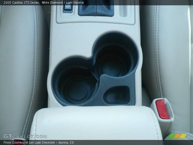 White Diamond / Light Neutral 2005 Cadillac CTS Sedan