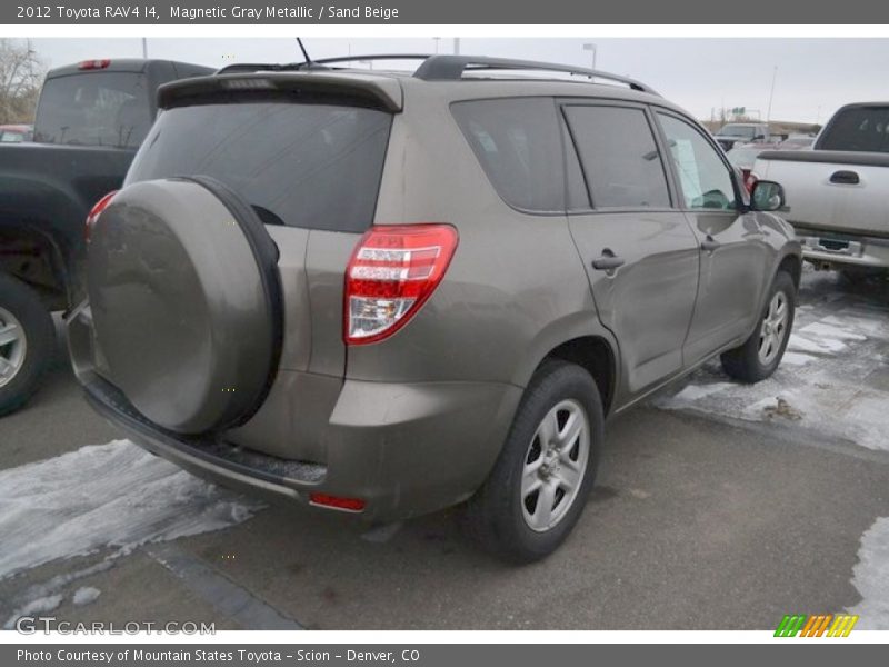 Magnetic Gray Metallic / Sand Beige 2012 Toyota RAV4 I4