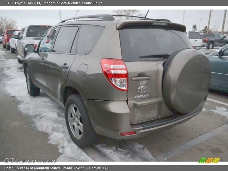 Magnetic Gray Metallic / Sand Beige 2012 Toyota RAV4 I4