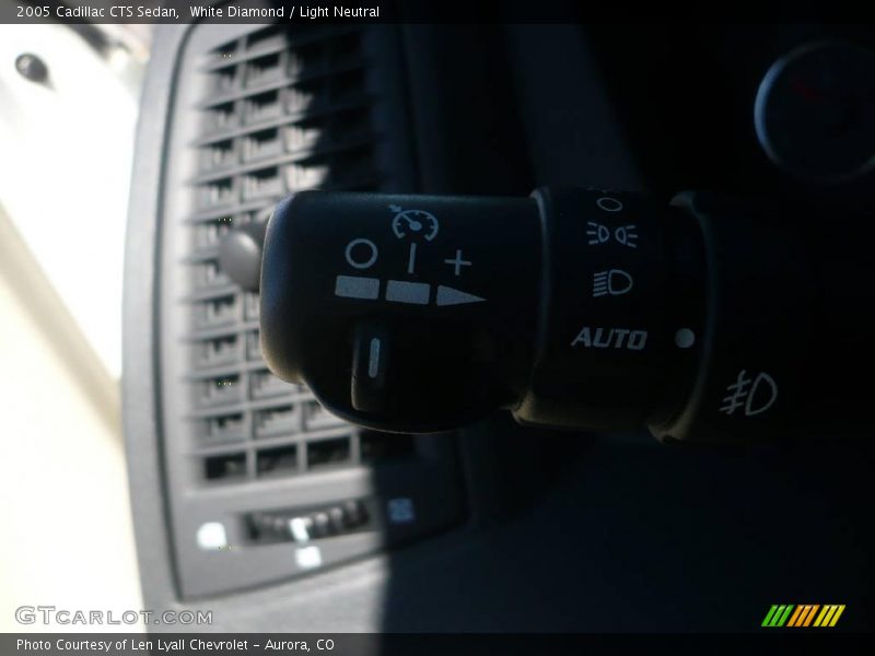 White Diamond / Light Neutral 2005 Cadillac CTS Sedan