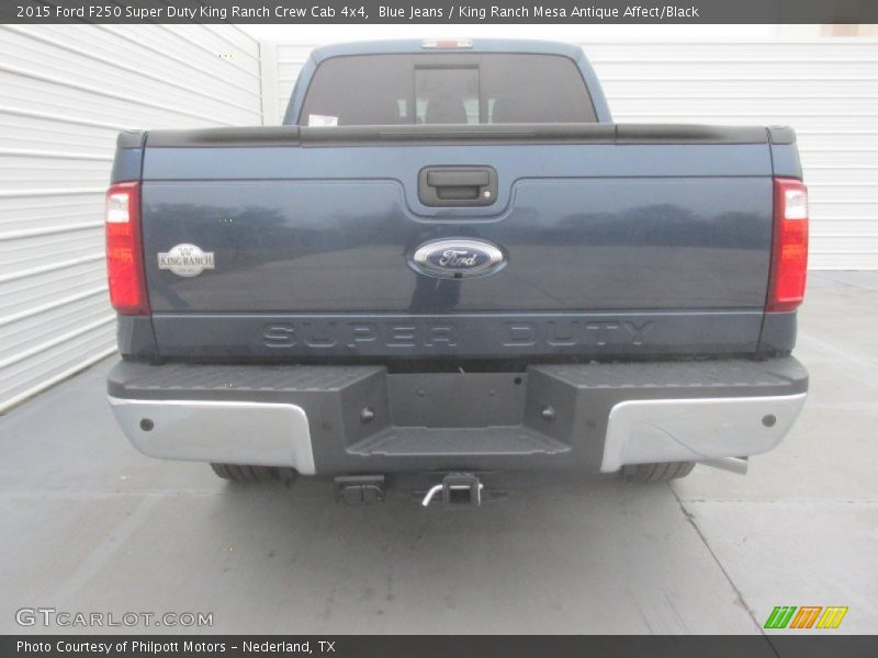 Blue Jeans / King Ranch Mesa Antique Affect/Black 2015 Ford F250 Super Duty King Ranch Crew Cab 4x4