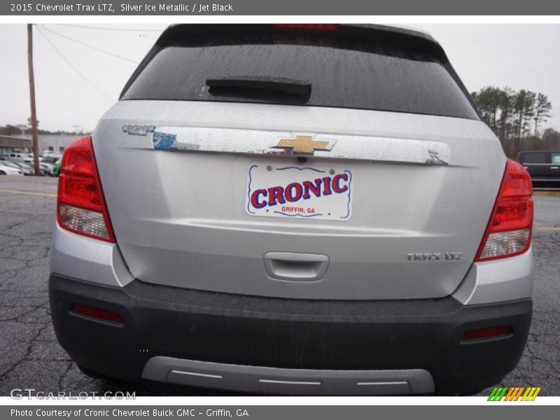 Silver Ice Metallic / Jet Black 2015 Chevrolet Trax LTZ