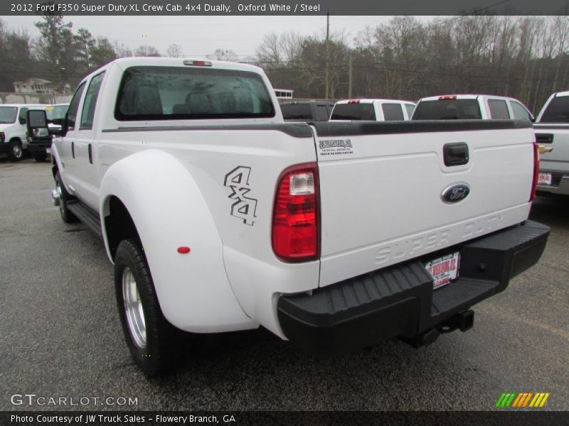 Oxford White / Steel 2012 Ford F350 Super Duty XL Crew Cab 4x4 Dually