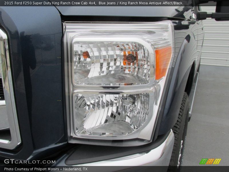 Blue Jeans / King Ranch Mesa Antique Affect/Black 2015 Ford F250 Super Duty King Ranch Crew Cab 4x4