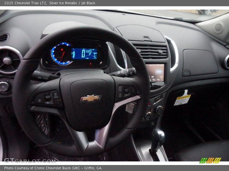 Silver Ice Metallic / Jet Black 2015 Chevrolet Trax LTZ