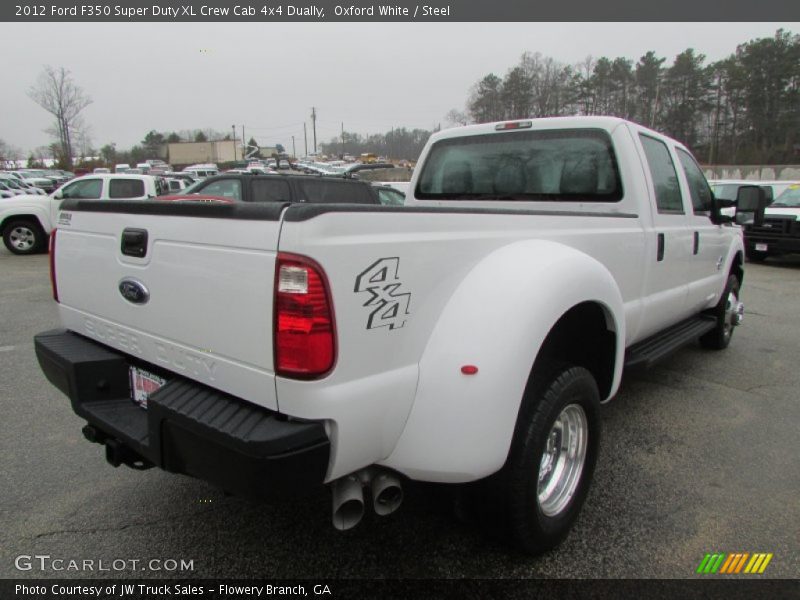 Oxford White / Steel 2012 Ford F350 Super Duty XL Crew Cab 4x4 Dually