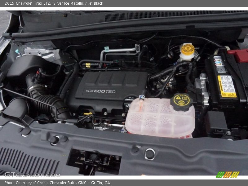 Silver Ice Metallic / Jet Black 2015 Chevrolet Trax LTZ