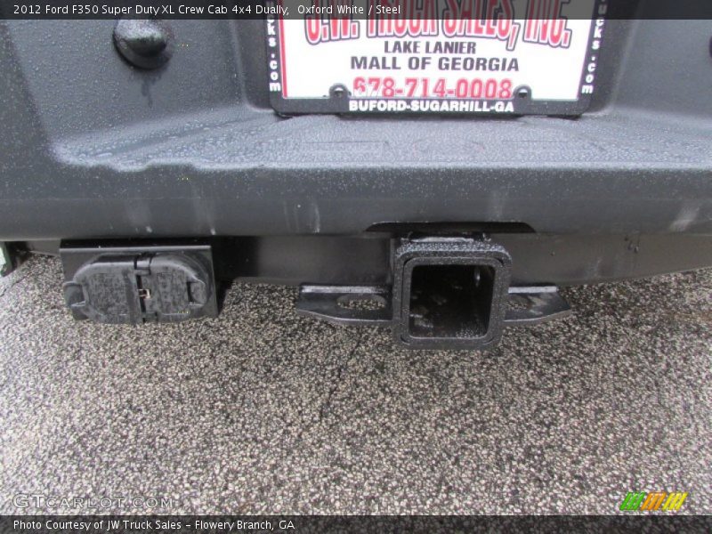 Oxford White / Steel 2012 Ford F350 Super Duty XL Crew Cab 4x4 Dually