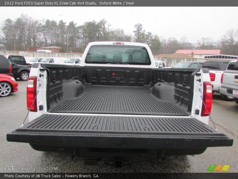 Oxford White / Steel 2012 Ford F350 Super Duty XL Crew Cab 4x4 Dually