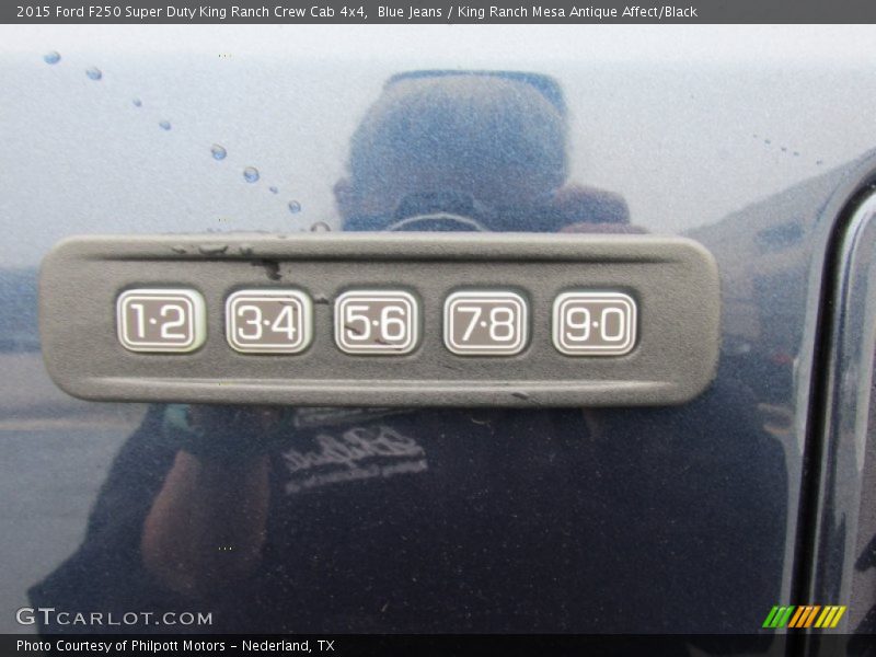Blue Jeans / King Ranch Mesa Antique Affect/Black 2015 Ford F250 Super Duty King Ranch Crew Cab 4x4