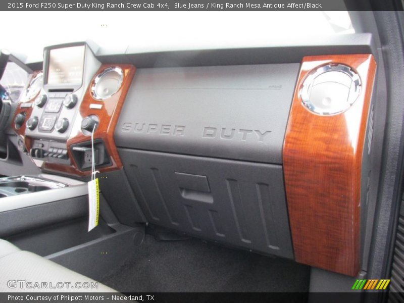 Blue Jeans / King Ranch Mesa Antique Affect/Black 2015 Ford F250 Super Duty King Ranch Crew Cab 4x4