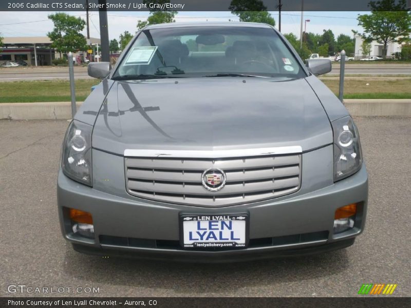 Silver Smoke / Light Gray/Ebony 2006 Cadillac CTS Sedan
