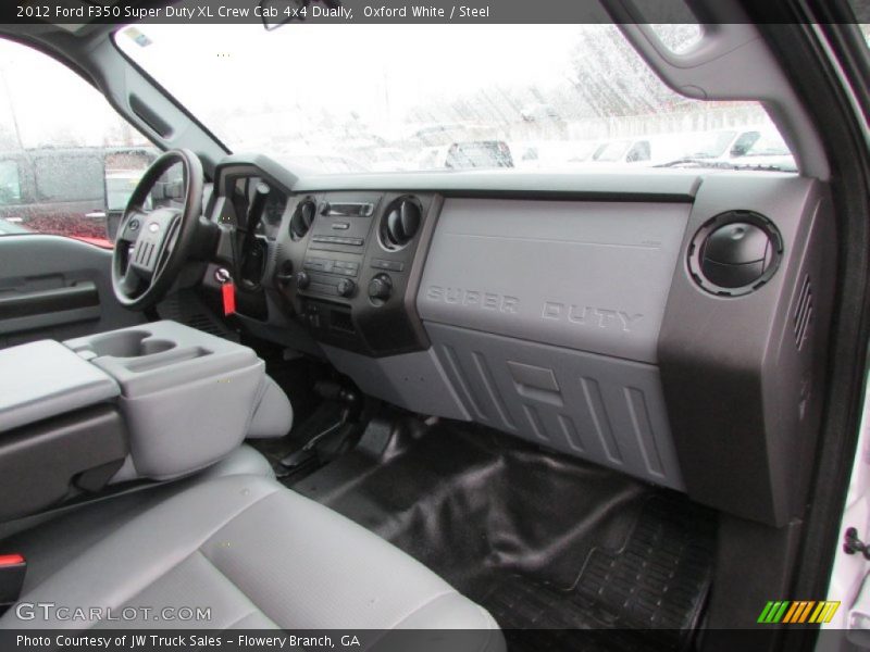 Oxford White / Steel 2012 Ford F350 Super Duty XL Crew Cab 4x4 Dually