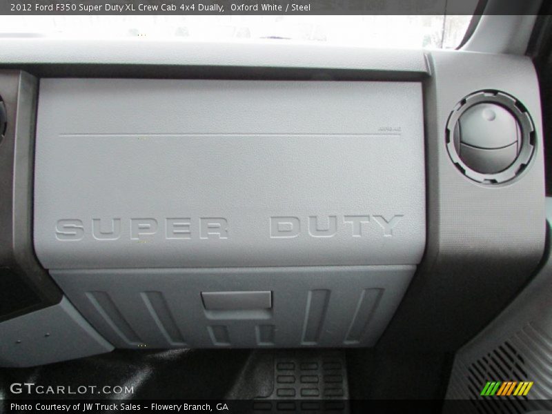 Oxford White / Steel 2012 Ford F350 Super Duty XL Crew Cab 4x4 Dually