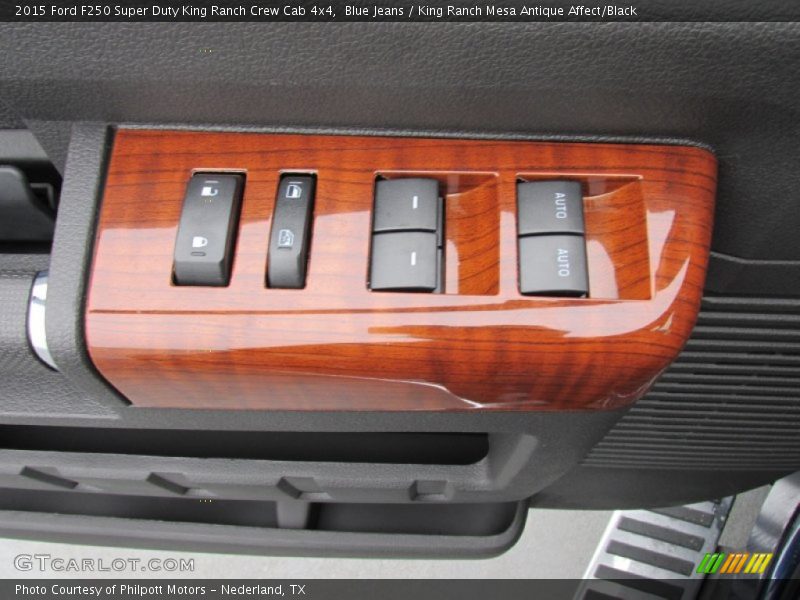 Blue Jeans / King Ranch Mesa Antique Affect/Black 2015 Ford F250 Super Duty King Ranch Crew Cab 4x4