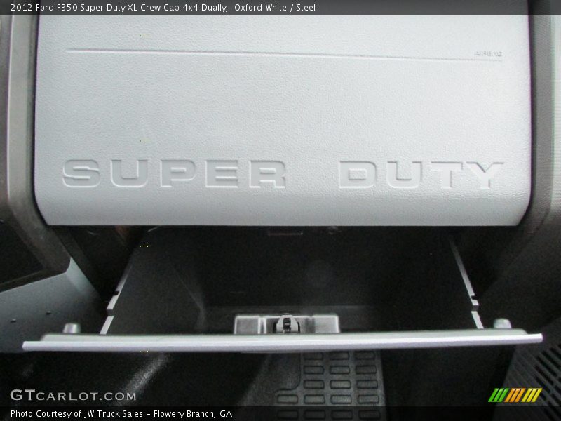 Oxford White / Steel 2012 Ford F350 Super Duty XL Crew Cab 4x4 Dually