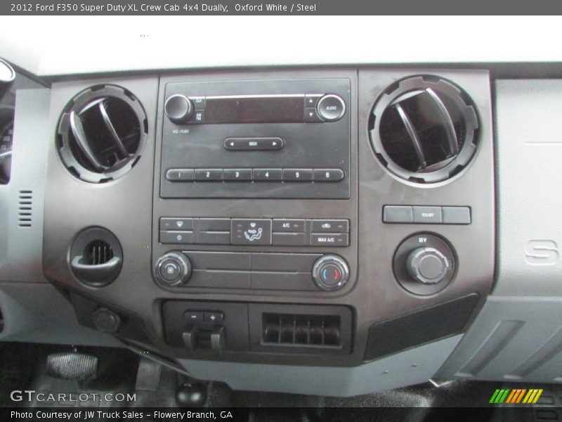 Oxford White / Steel 2012 Ford F350 Super Duty XL Crew Cab 4x4 Dually