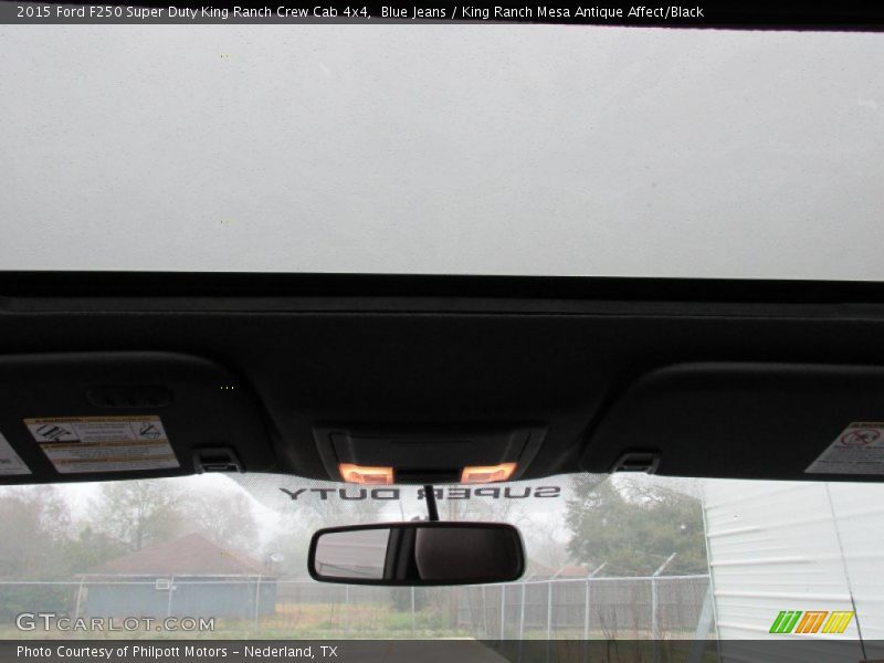 Blue Jeans / King Ranch Mesa Antique Affect/Black 2015 Ford F250 Super Duty King Ranch Crew Cab 4x4