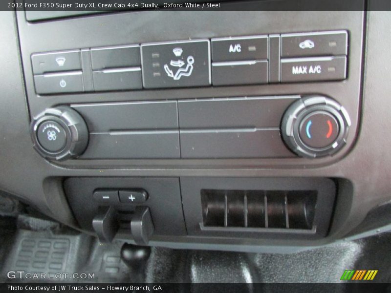 Oxford White / Steel 2012 Ford F350 Super Duty XL Crew Cab 4x4 Dually
