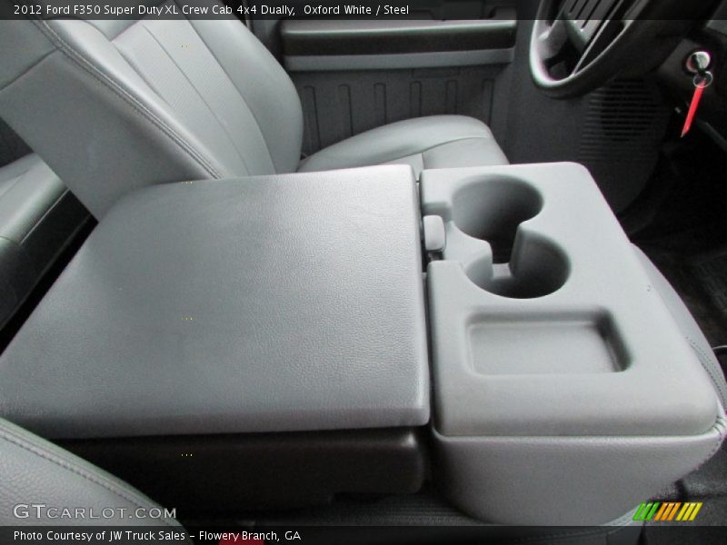 Oxford White / Steel 2012 Ford F350 Super Duty XL Crew Cab 4x4 Dually