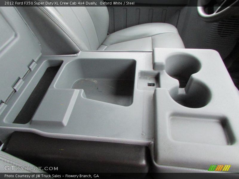 Oxford White / Steel 2012 Ford F350 Super Duty XL Crew Cab 4x4 Dually