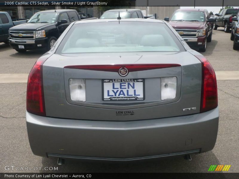 Silver Smoke / Light Gray/Ebony 2006 Cadillac CTS Sedan