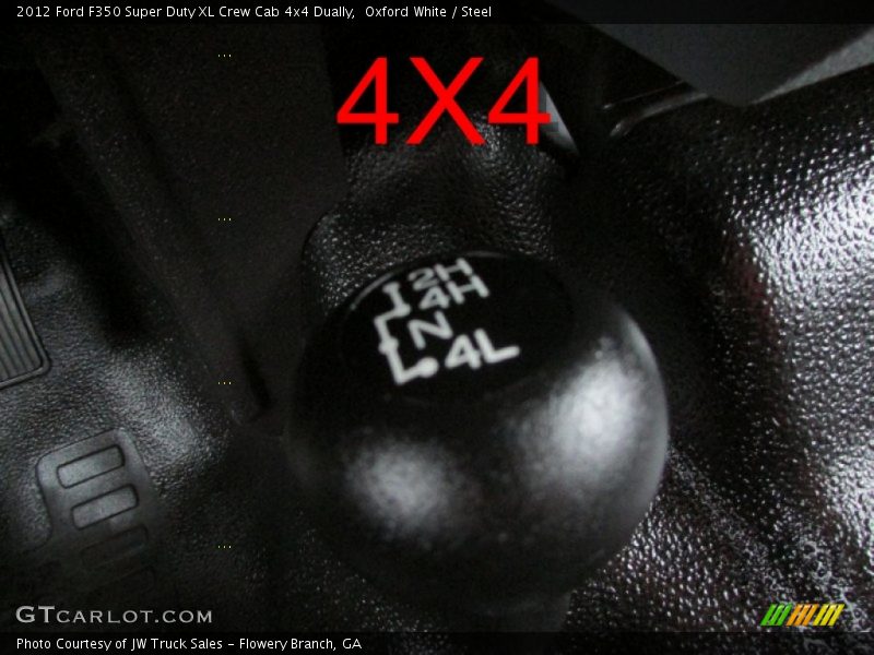 Oxford White / Steel 2012 Ford F350 Super Duty XL Crew Cab 4x4 Dually