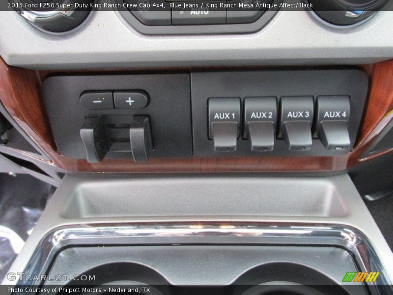 Blue Jeans / King Ranch Mesa Antique Affect/Black 2015 Ford F250 Super Duty King Ranch Crew Cab 4x4