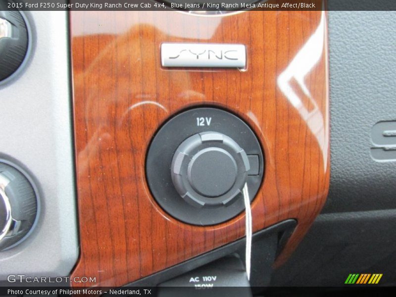 Blue Jeans / King Ranch Mesa Antique Affect/Black 2015 Ford F250 Super Duty King Ranch Crew Cab 4x4