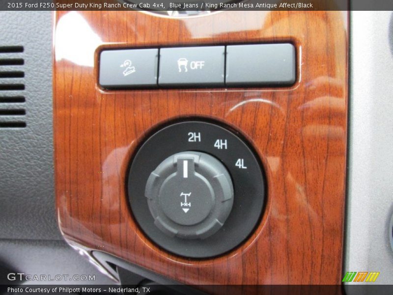 Blue Jeans / King Ranch Mesa Antique Affect/Black 2015 Ford F250 Super Duty King Ranch Crew Cab 4x4
