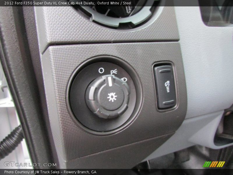 Oxford White / Steel 2012 Ford F350 Super Duty XL Crew Cab 4x4 Dually