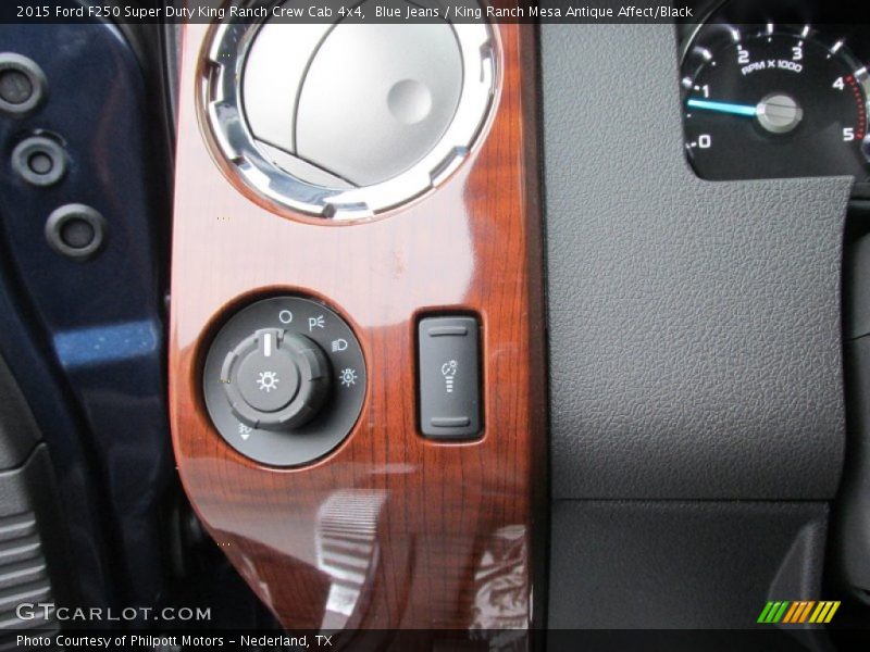 Blue Jeans / King Ranch Mesa Antique Affect/Black 2015 Ford F250 Super Duty King Ranch Crew Cab 4x4