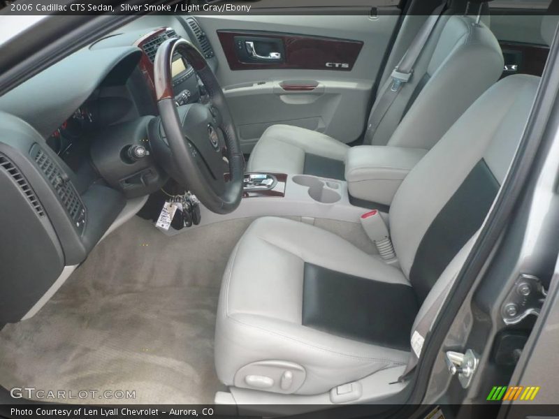 Silver Smoke / Light Gray/Ebony 2006 Cadillac CTS Sedan