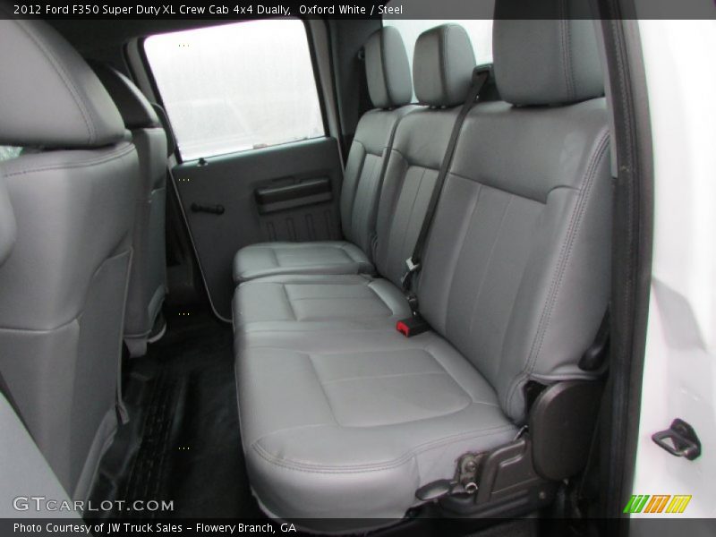 Oxford White / Steel 2012 Ford F350 Super Duty XL Crew Cab 4x4 Dually