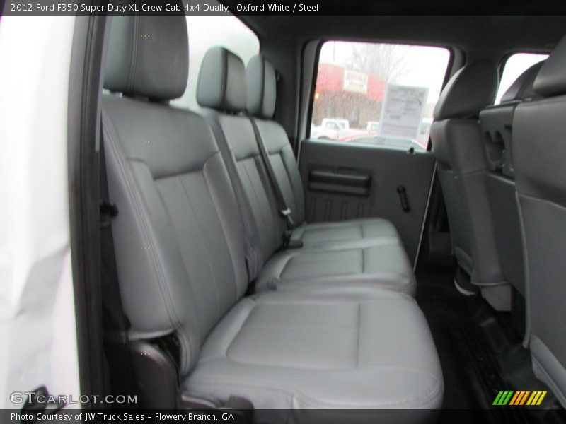 Oxford White / Steel 2012 Ford F350 Super Duty XL Crew Cab 4x4 Dually