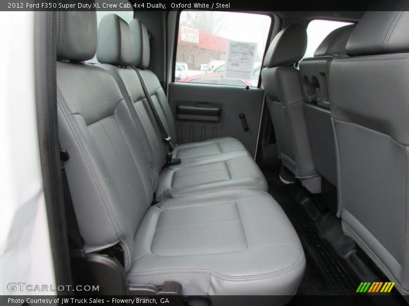 Oxford White / Steel 2012 Ford F350 Super Duty XL Crew Cab 4x4 Dually